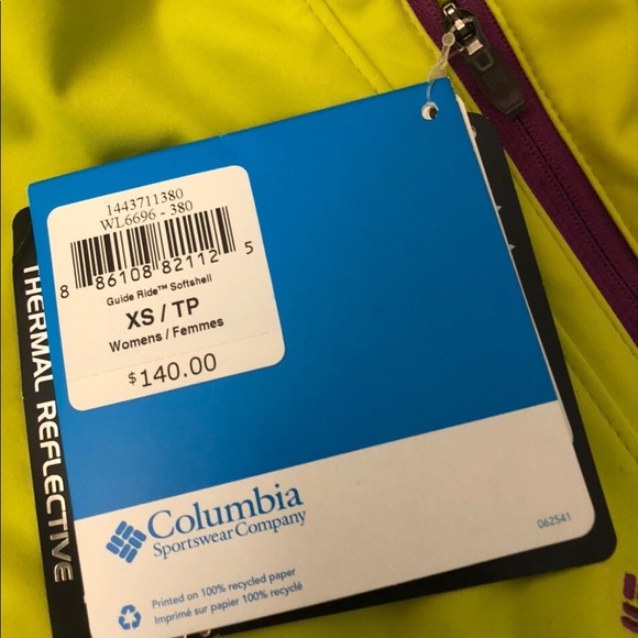 COLUMBIA THERMAL REFLECTIVE JACKET BRAND NEW W/TAG - Picture 3 of 5